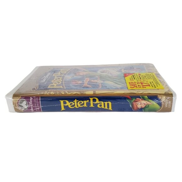 Walt Disney Masterpiece Peter Pan VHS Clamshell Fully Restored 45th Anniversary - Picture 3 of 6